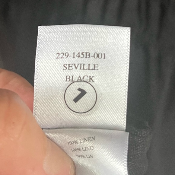 Rails Seville Linen Midi Dress Black Size XS - Picture 13 of 13